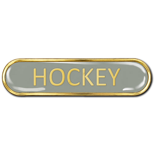 Hockey Bar Badge