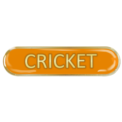 Cricket Bar Badge