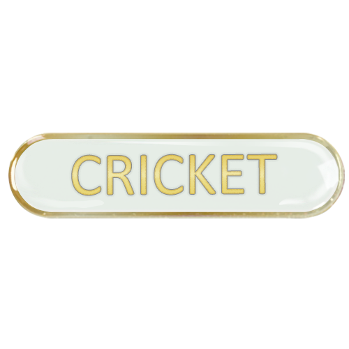 Cricket Bar Badge