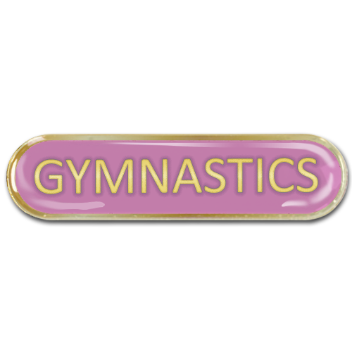 Gymnastics Bar Badge