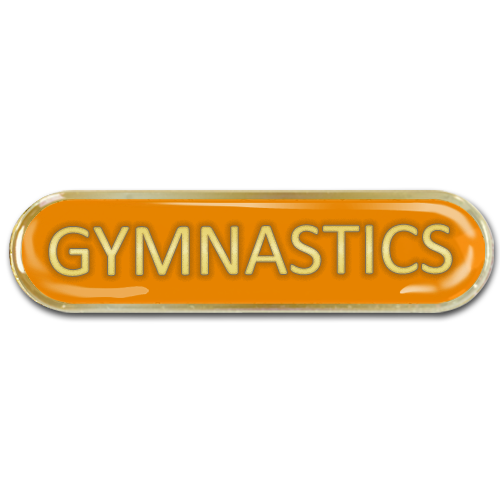 Gymnastics Bar Badge