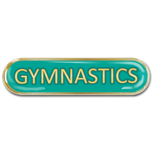 Gymnastics Bar Badge