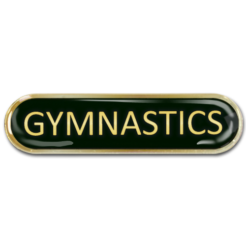 Gymnastics Bar Badge