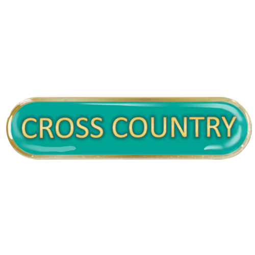 Cross Country Bar Badge