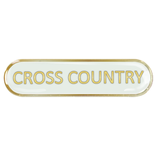 Cross Country Bar Badge