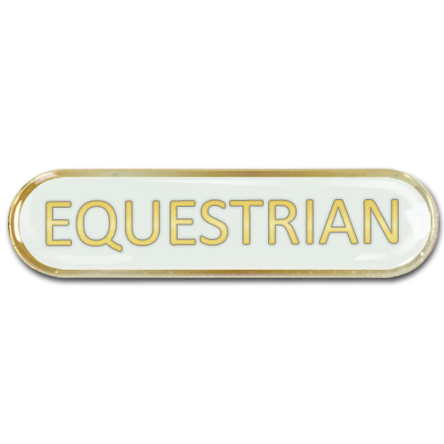 Equestrian Bar Badge