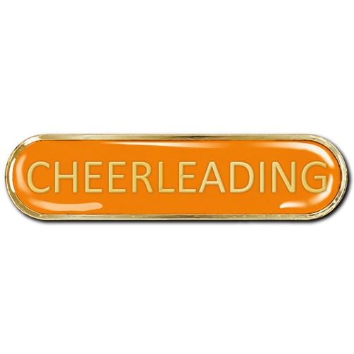 Cheerleading Bar Badge