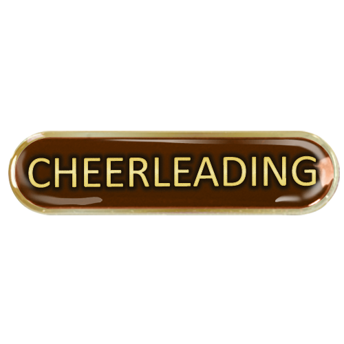 Cheerleading Bar Badge