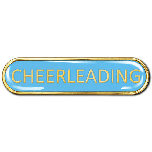 Cheerleading Bar Badge
