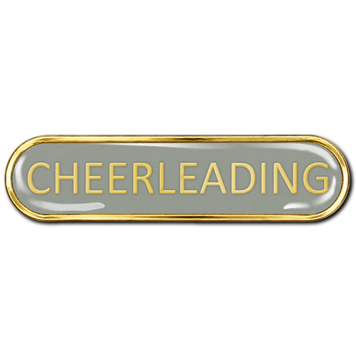 Cheerleading Bar Badge