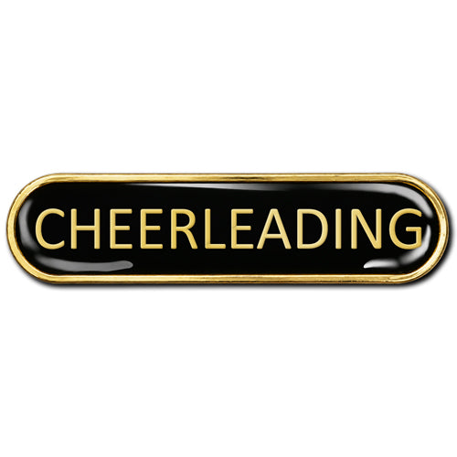 Cheerleading Bar Badge
