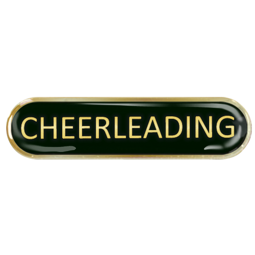 Cheerleading Bar Badge