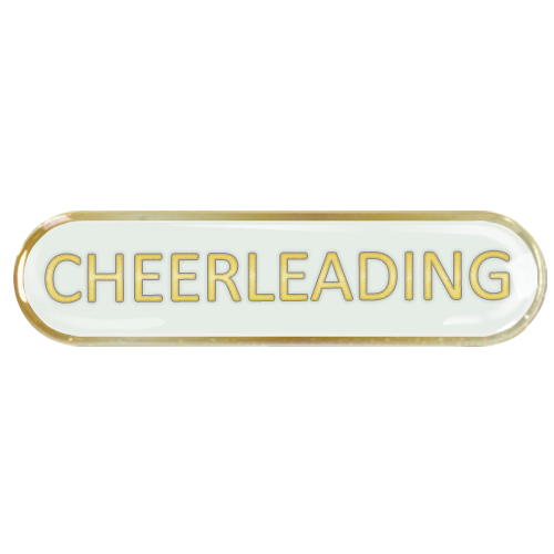 Cheerleading Bar Badge