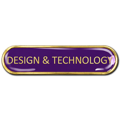 Design & Technology Bar Badge