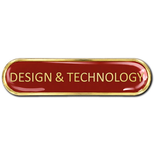 Design & Technology Bar Badge