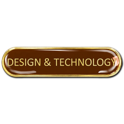 Design & Technology Bar Badge