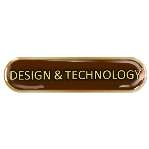 Design & Technology Bar Badge