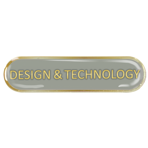 Design & Technology Bar Badge