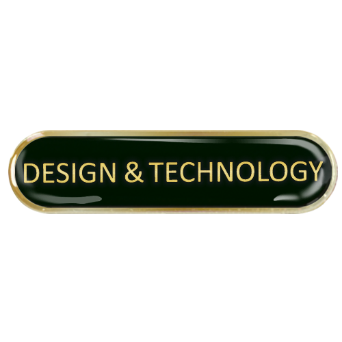 Design & Technology Bar Badge