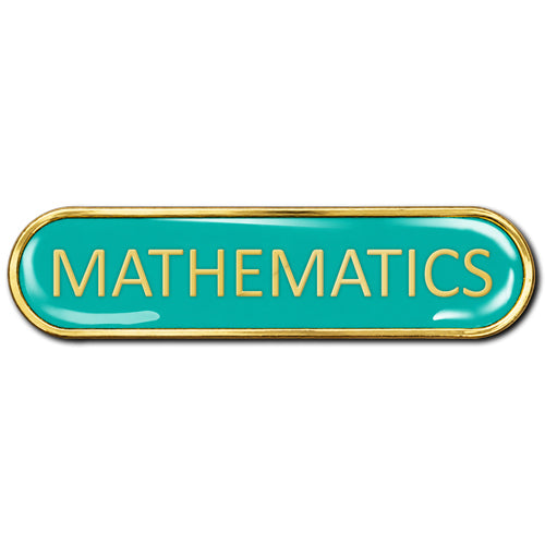 Mathematics Bar Badge