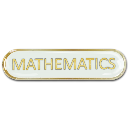 Mathematics Bar Badge