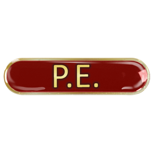 PE Bar Badge