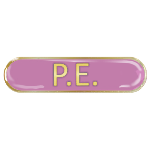 PE Bar Badge