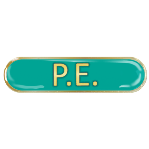 PE Bar Badge