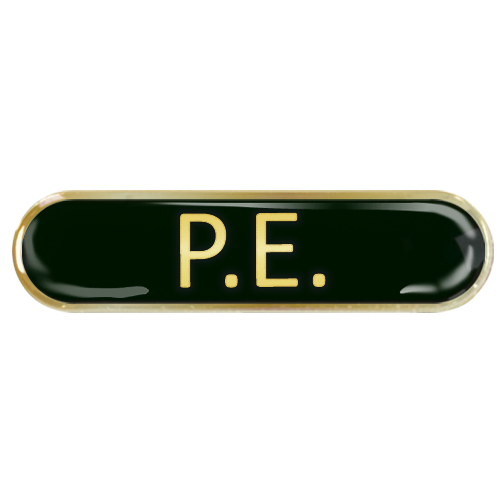 PE Bar Badge