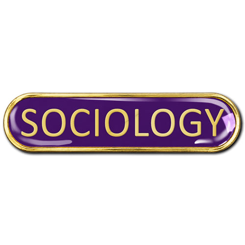 Sociology Bar Badge