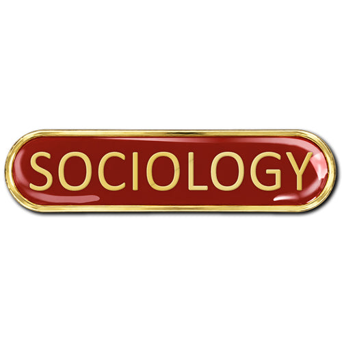 Sociology Bar Badge