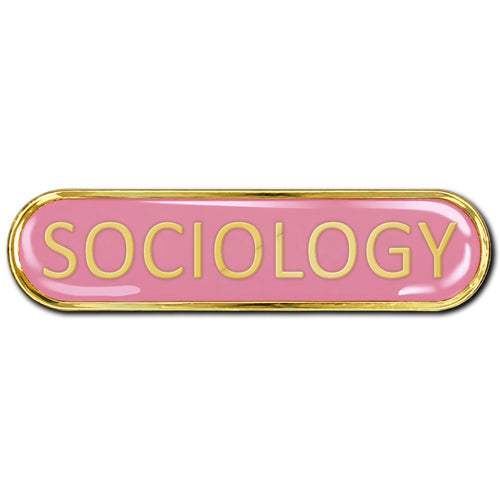 Sociology Bar Badge