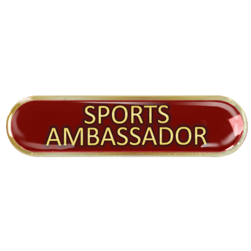 Sports Ambassador Bar Badge