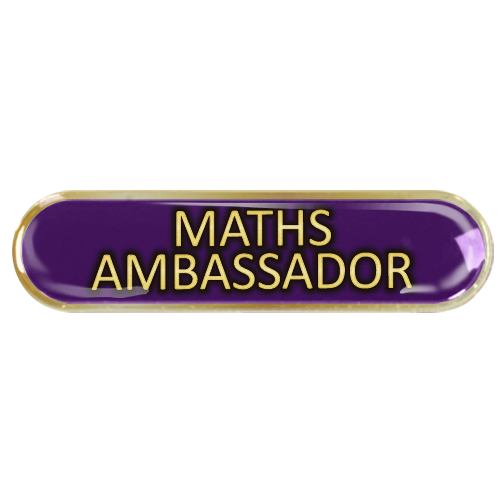 Maths Ambassador Bar Badge