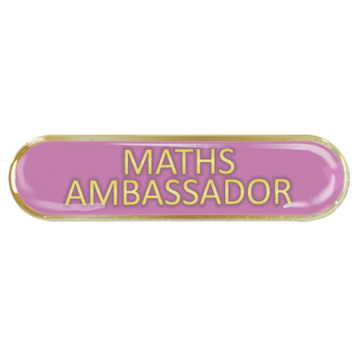 Maths Ambassador Bar Badge