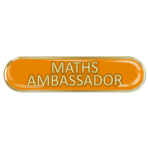 Maths Ambassador Bar Badge