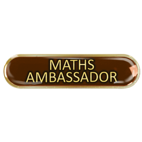 Maths Ambassador Bar Badge