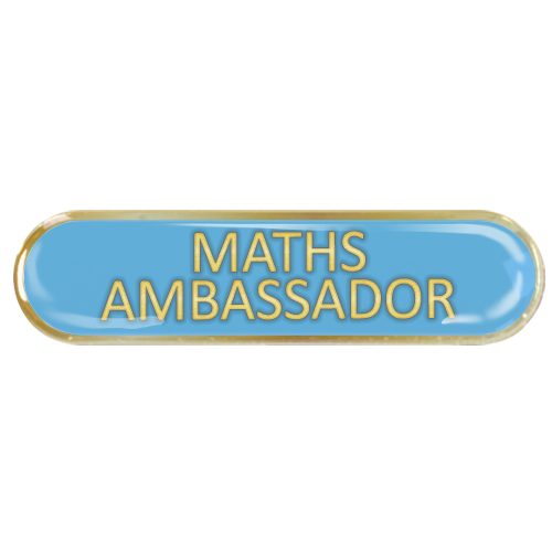 Maths Ambassador Bar Badge
