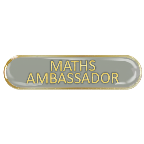 Maths Ambassador Bar Badge