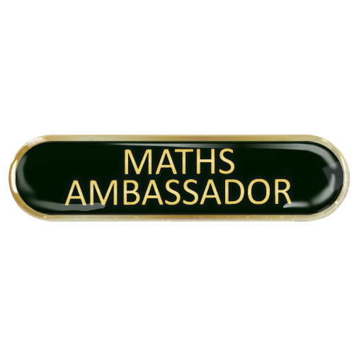 Maths Ambassador Bar Badge
