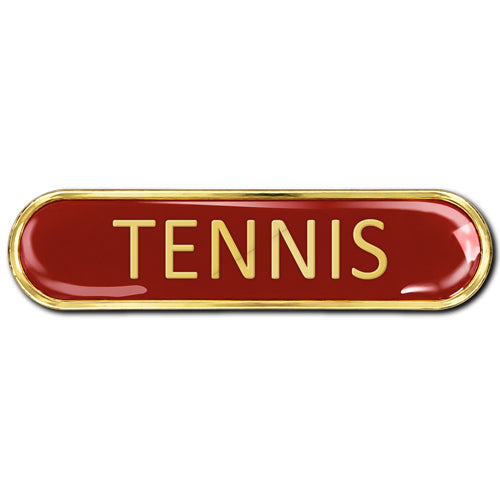 Tennis Bar Badge