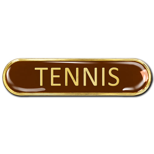 Tennis Bar Badge