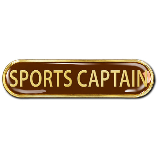 Sports Captain Bar Badge