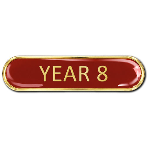 Year 8 Bar Badge