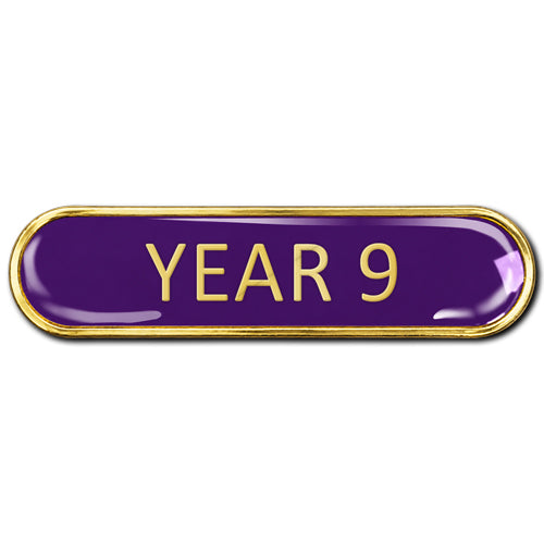 Year 9 Bar Badge