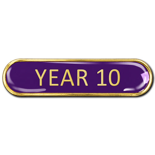 Year 10 Bar Badge