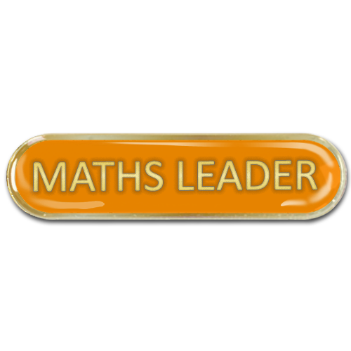 Maths Leader Bar Badge