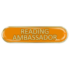Reading Ambassador Bar Badge by School Badges UK