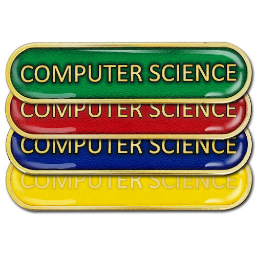 Computer Science Bar Badge by School Badges UK