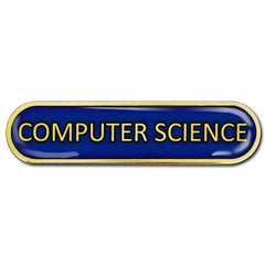 Computer Science Bar Badge by School Badges UK
